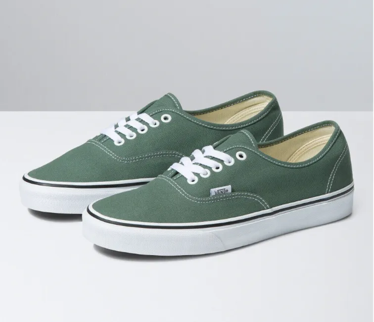Vans Authentic (Duck Green) Quick Release Tongue Street Motion
