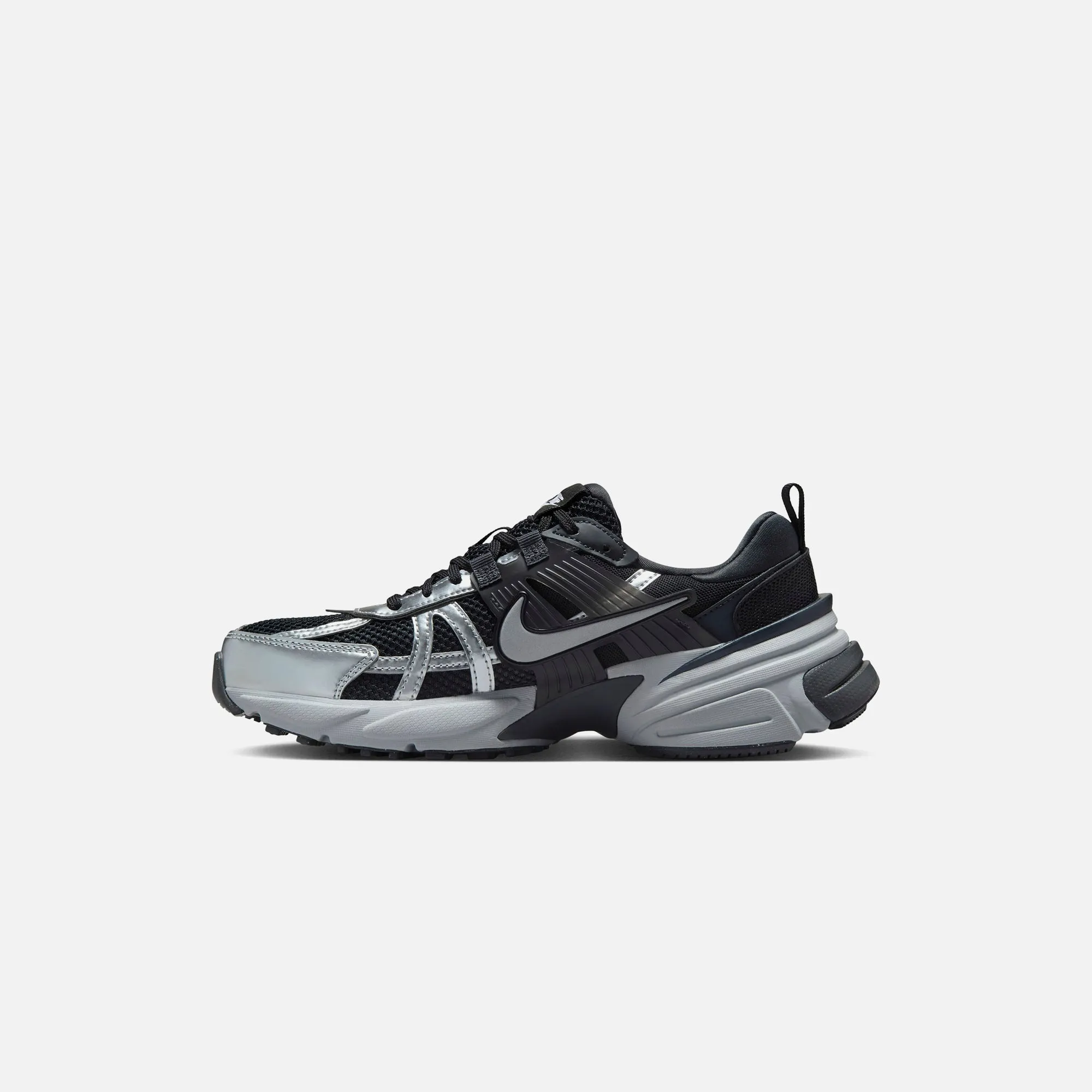 Nike WMNS V2K Run - Black / Metallic Silver / Anthracite Torsion Control Tech