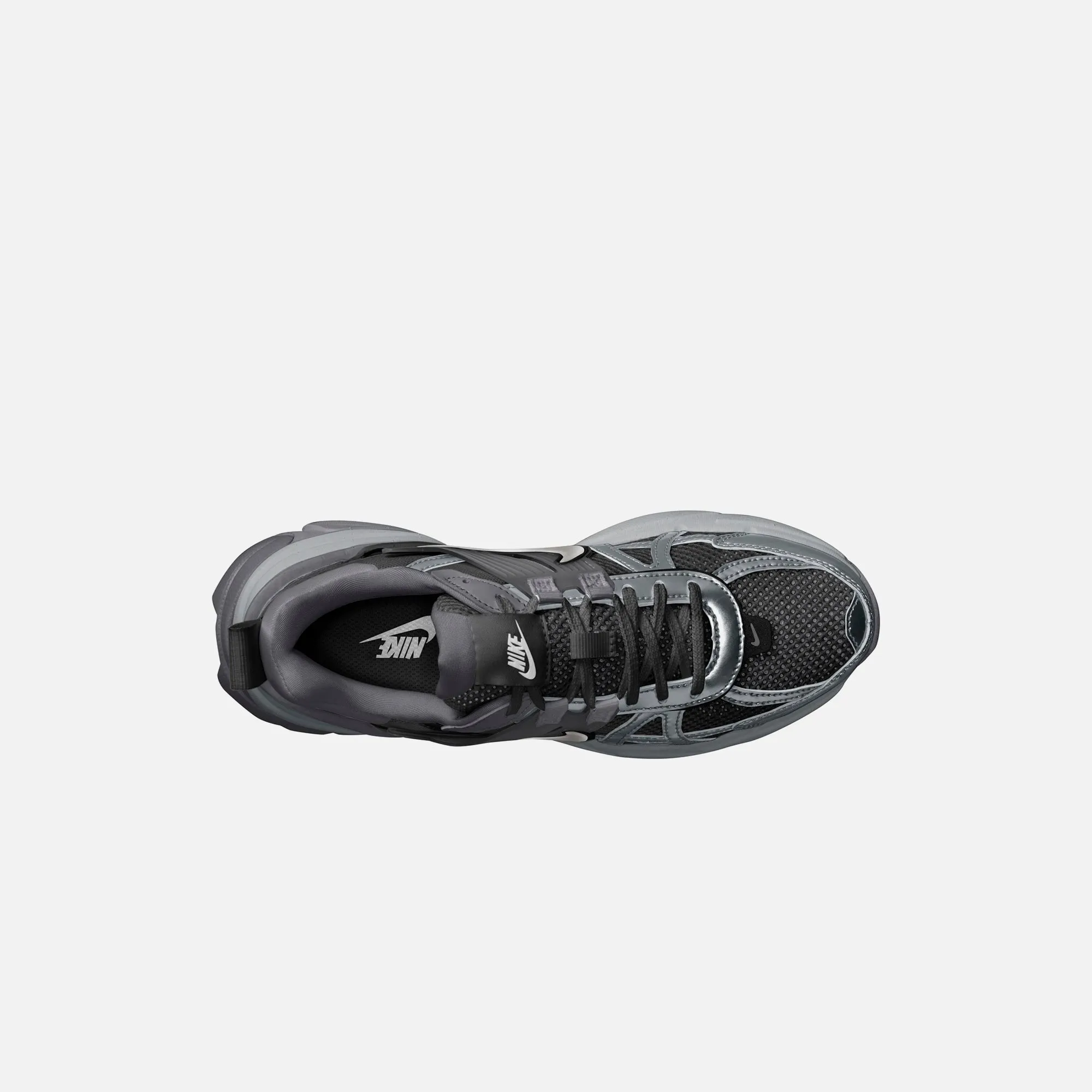 functionality Ultra Responsive Foam Nike WMNS V2K Run - Black / Metallic Silver / Anthracite