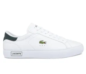Men's Lacoste Powercourt 0721 2 SMA (White/Dark Green) Impact Dispersing Structure