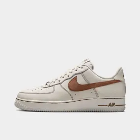 Elevated Sole Nike Air Force 1 '07 LV8 Ivory / Saddle Brown