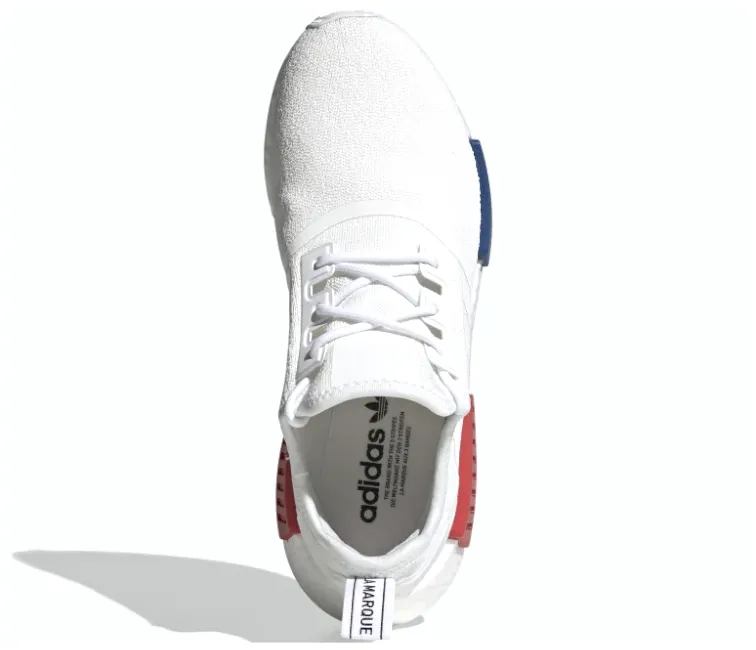 Adidas NMD R1 Men's (White/Blue/Red) Cozy Fit