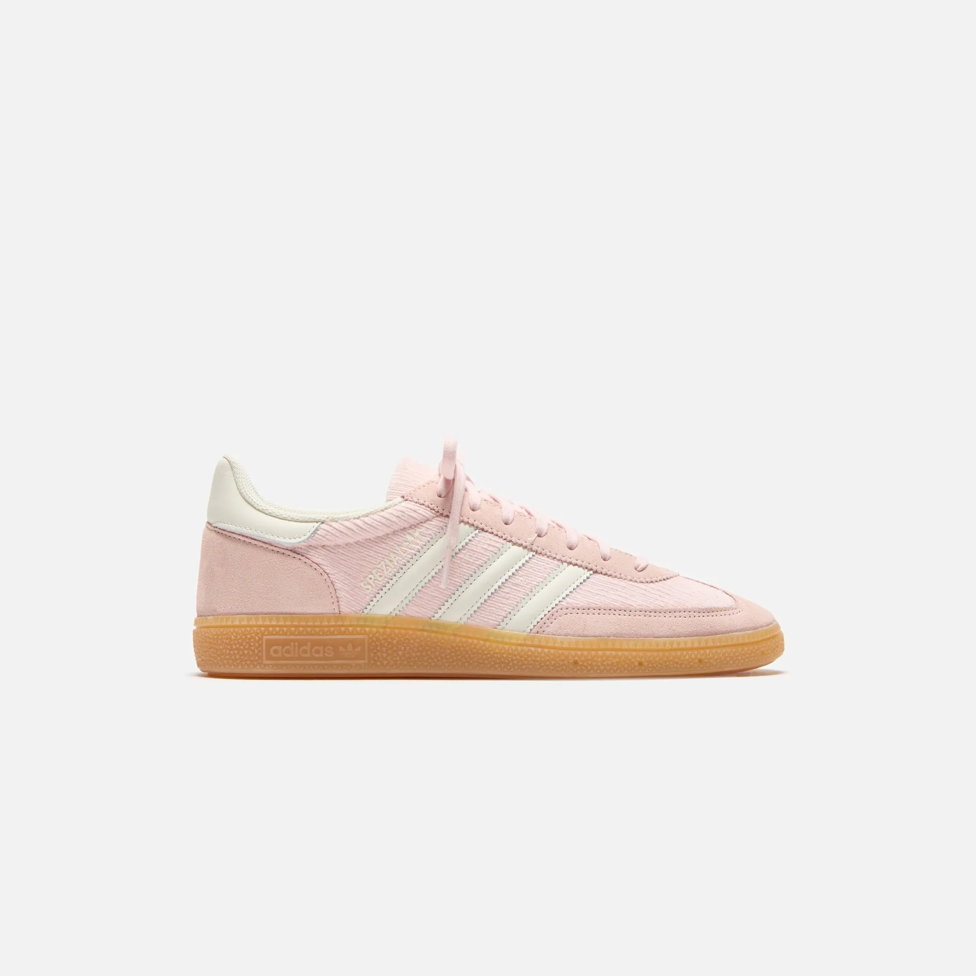 Gel Infused Cushioning adidas WMNS Handball Spezial - Sandy Pink / Off White / Gum