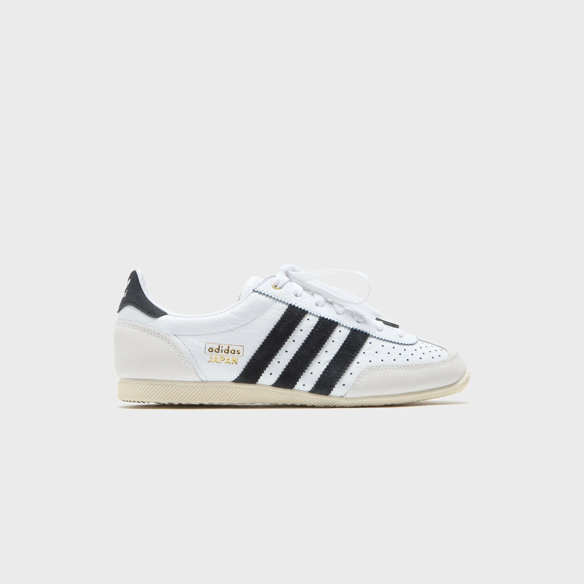 adidas WMNS Japan - Cloud White / Core Black / Gold Metallic Wide Footbed workout wear