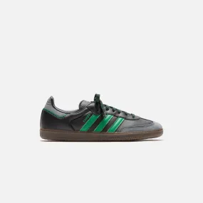 Variable Lace Lock Refined Ease adidas WMNS Samba OG - Core Black / Green / Grey Six