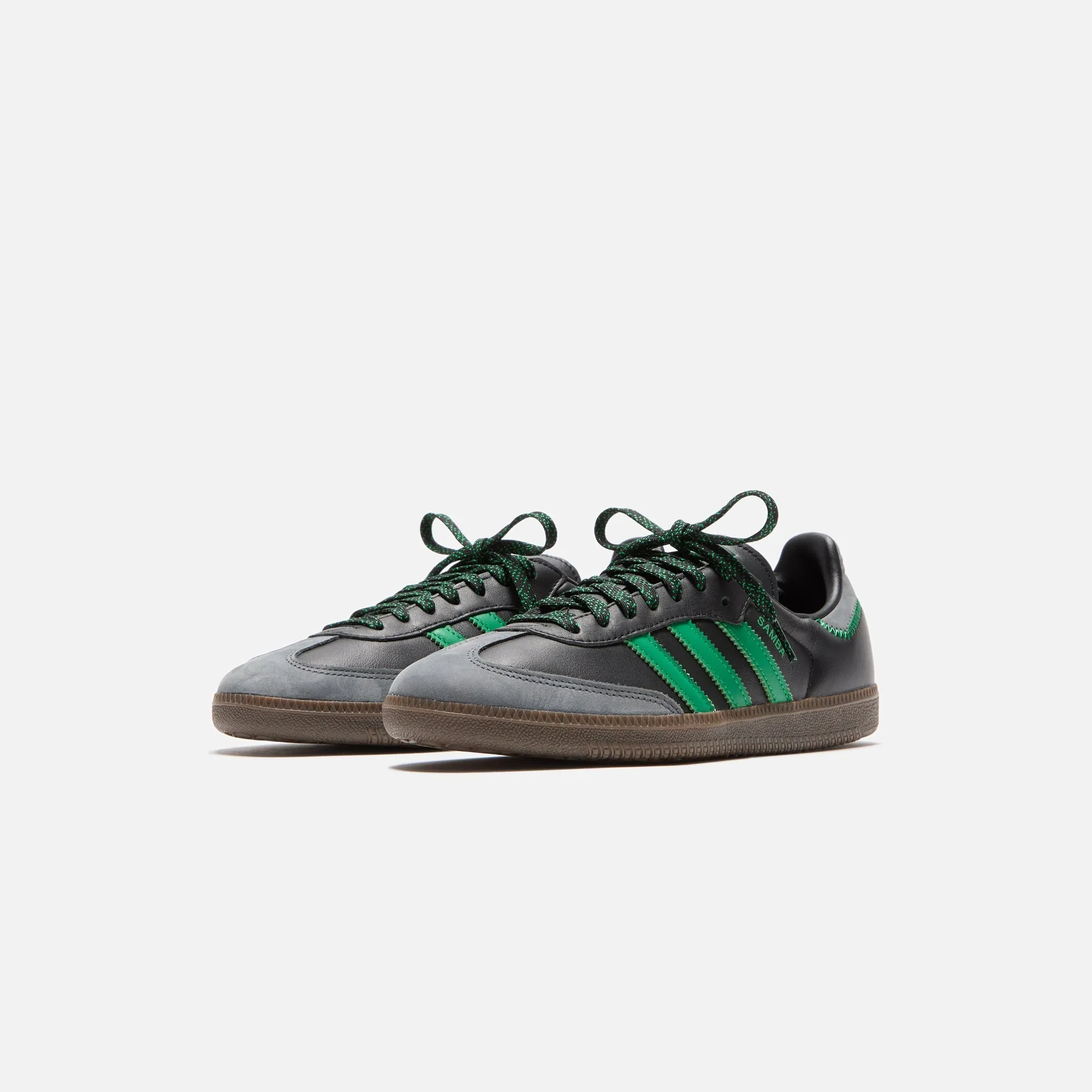 Work Ready adidas WMNS Samba OG - Core Black / Green / Grey Six