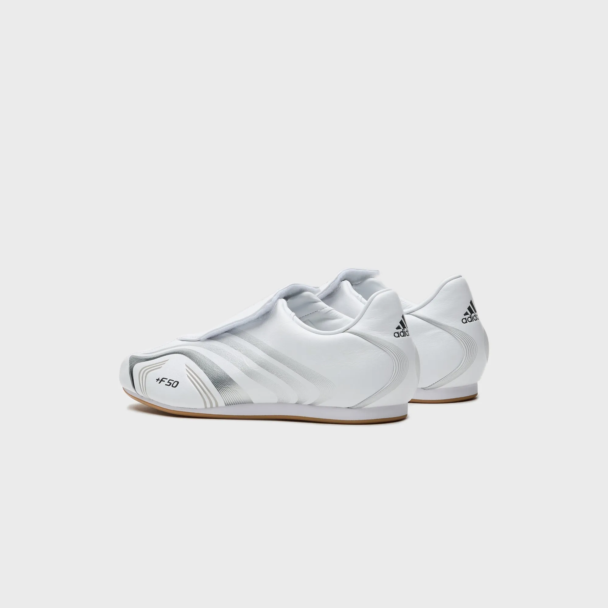 adidas WMNS Taekwondo F50 - White / Silver Metallic / Iron Metallic Responsive bounce Training Gear