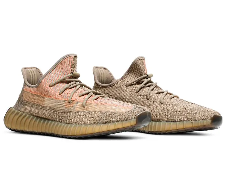 Adidas Yeezy Boost 350 V2 (Sand Taupe) Balanced Stack Height Lightweight Comfort