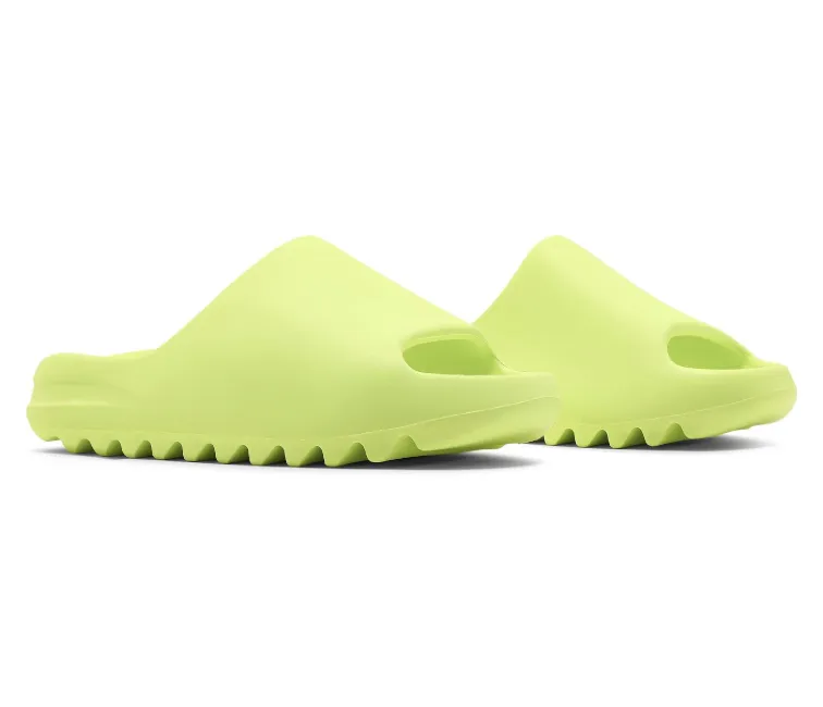 Sustainable Manufacturing Slim flexibility Adidas Yeezy Slide (Glow Green)