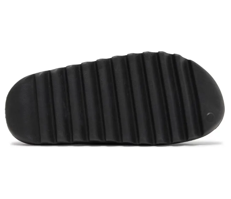 Ergonomic Sole Stitch Down Technique Adidas Yeezy Slide (Onyx)