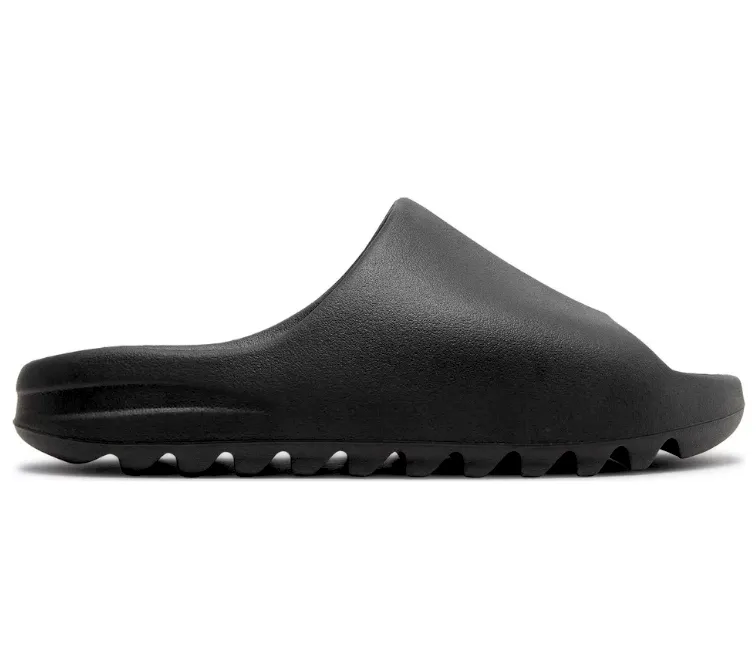 Breathable Knit Uppers Adidas Yeezy Slide (Onyx)