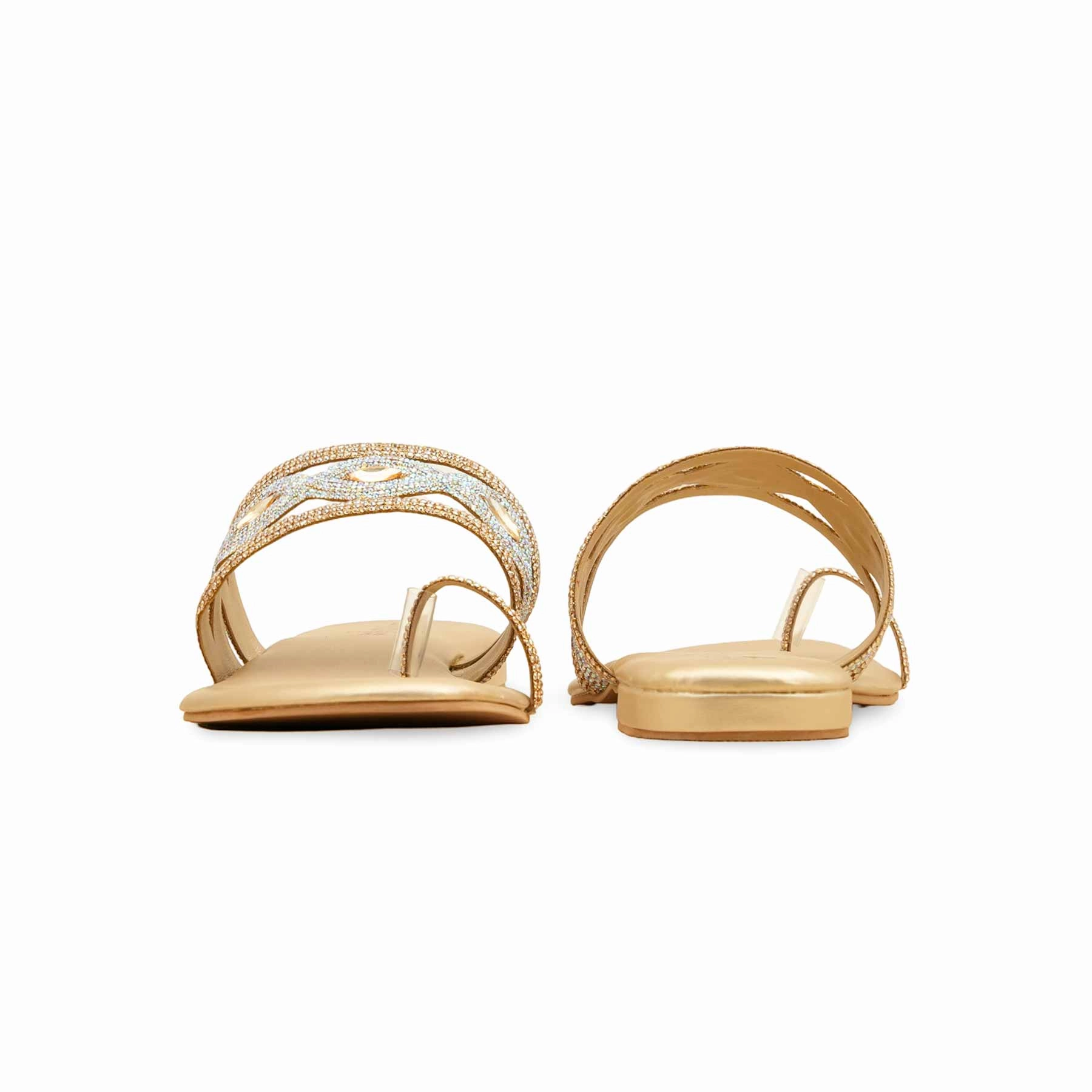 Golden Fancy Women Chappal  FN0810 Soft Style Cozy Shoes