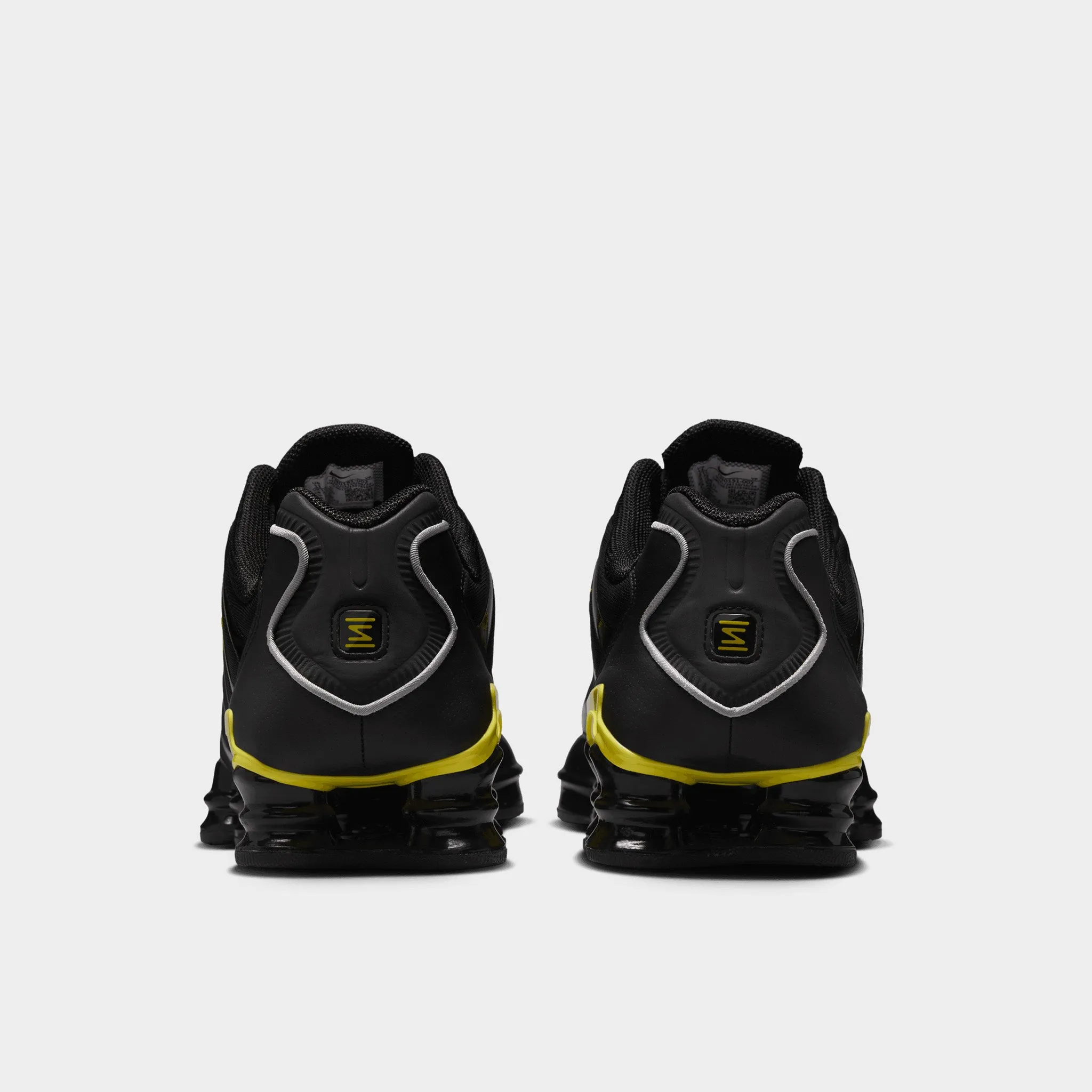 Nike Shox TL Black / Metallic Silver - Dynamic Yellow Fresh Walk Air Movement