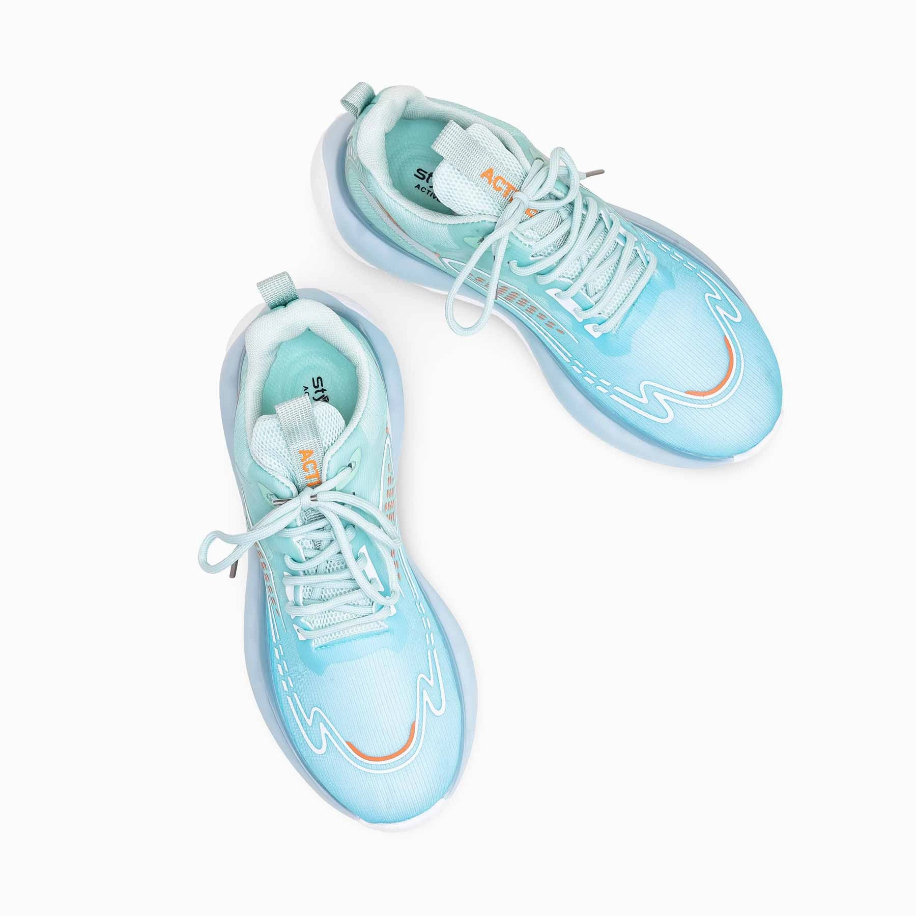 Seagreen Casual Sneaker AT7344 Anti Tear Material