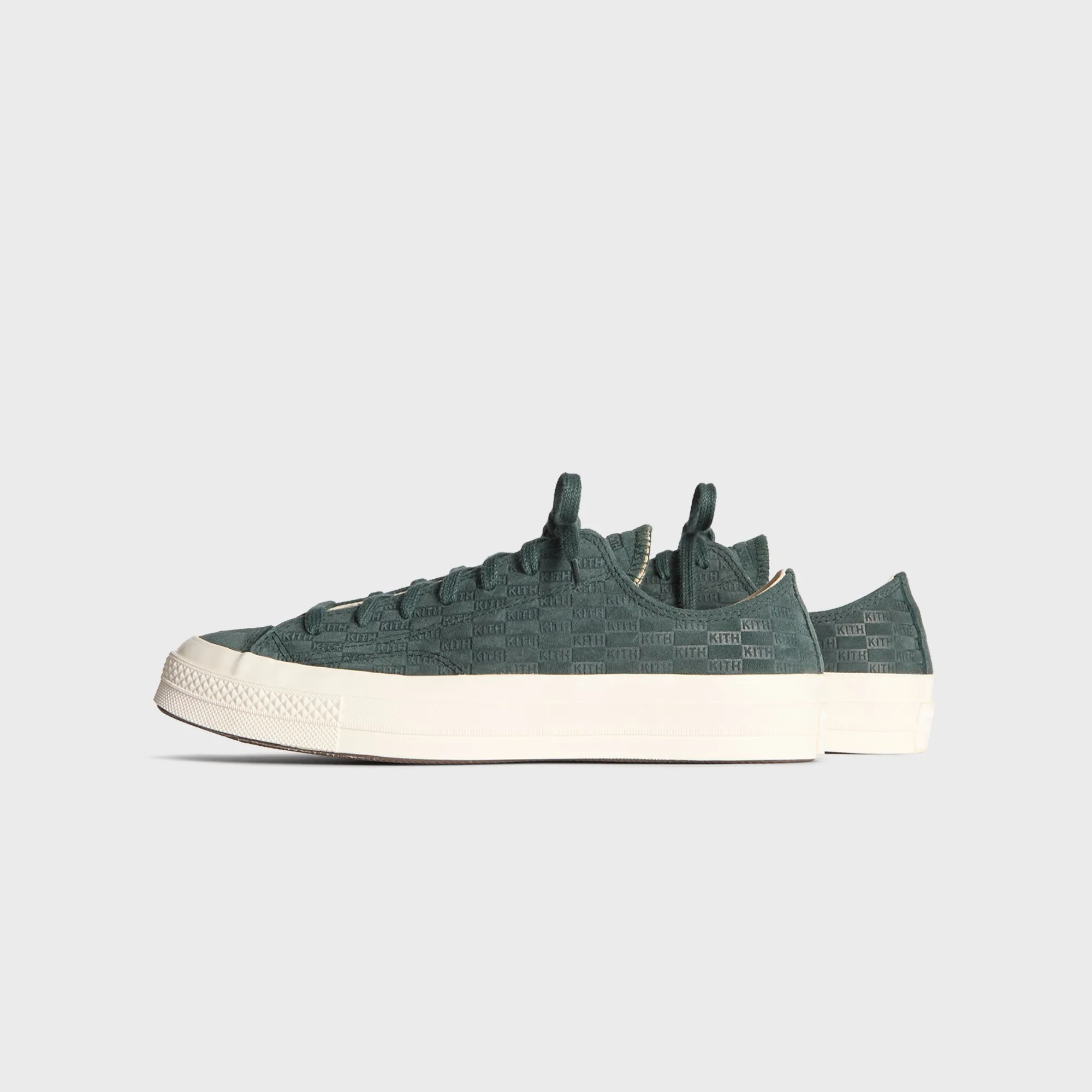 Soft Grip Minimalist Design Kith for Converse Chuck Taylor All Star 1970 Ox - Scarab / Egret / White