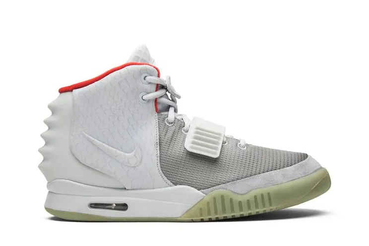 AdjustableStrap Air Yeezy 2 NRG 'Pure Platinum'