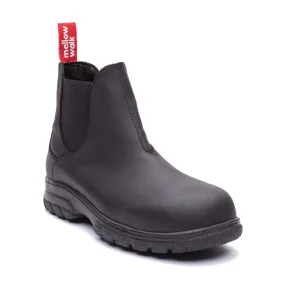 Maddy Women's 6" composite toe leather work boots 446128 Padded Collar Lining Factory Worker