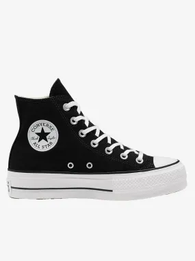 All Star Canvas Lift High Top Womens Slip Form Comfortable Tongue