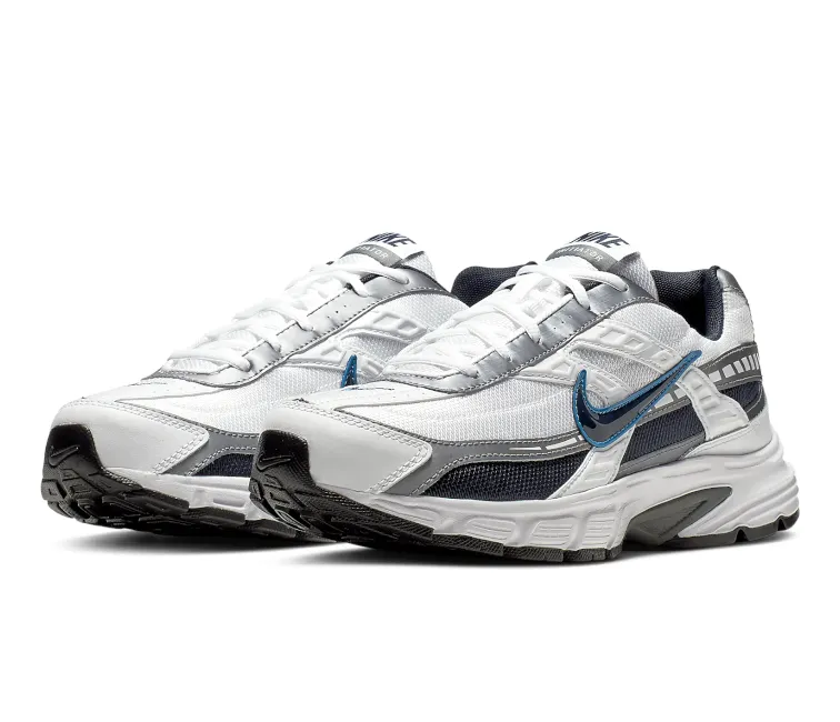 Men??s Nike Initiator (White/Obsidian Blue) Abrasion Resistant Guards SoftMaterial