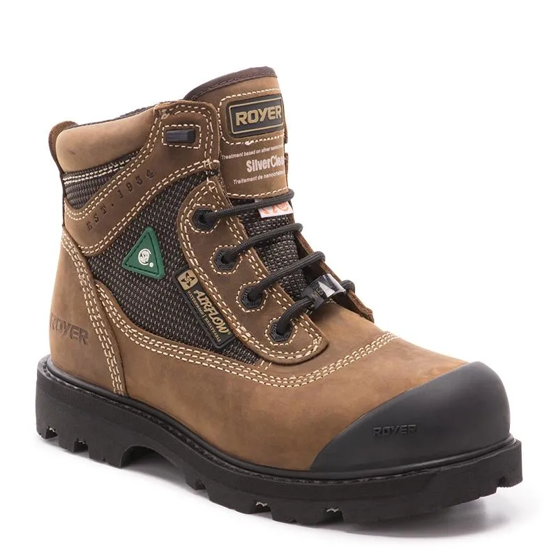 Quilt Soft Grippy Outsole Mountain Hike M.O.A.B. 6" Leather Work Boots - 10-8420