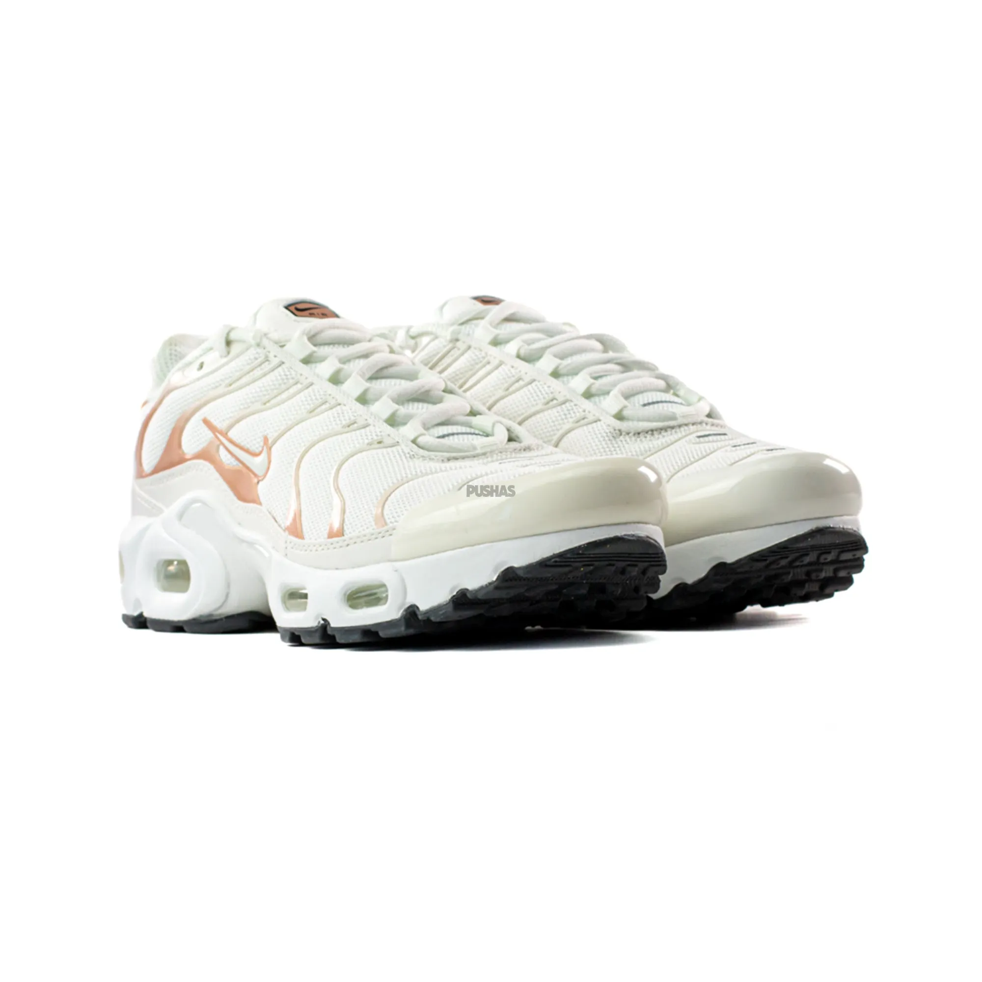Nike Air Max Plus TN 'White Metallic Red Bronze' GS (2021) Comfortable Midfoot