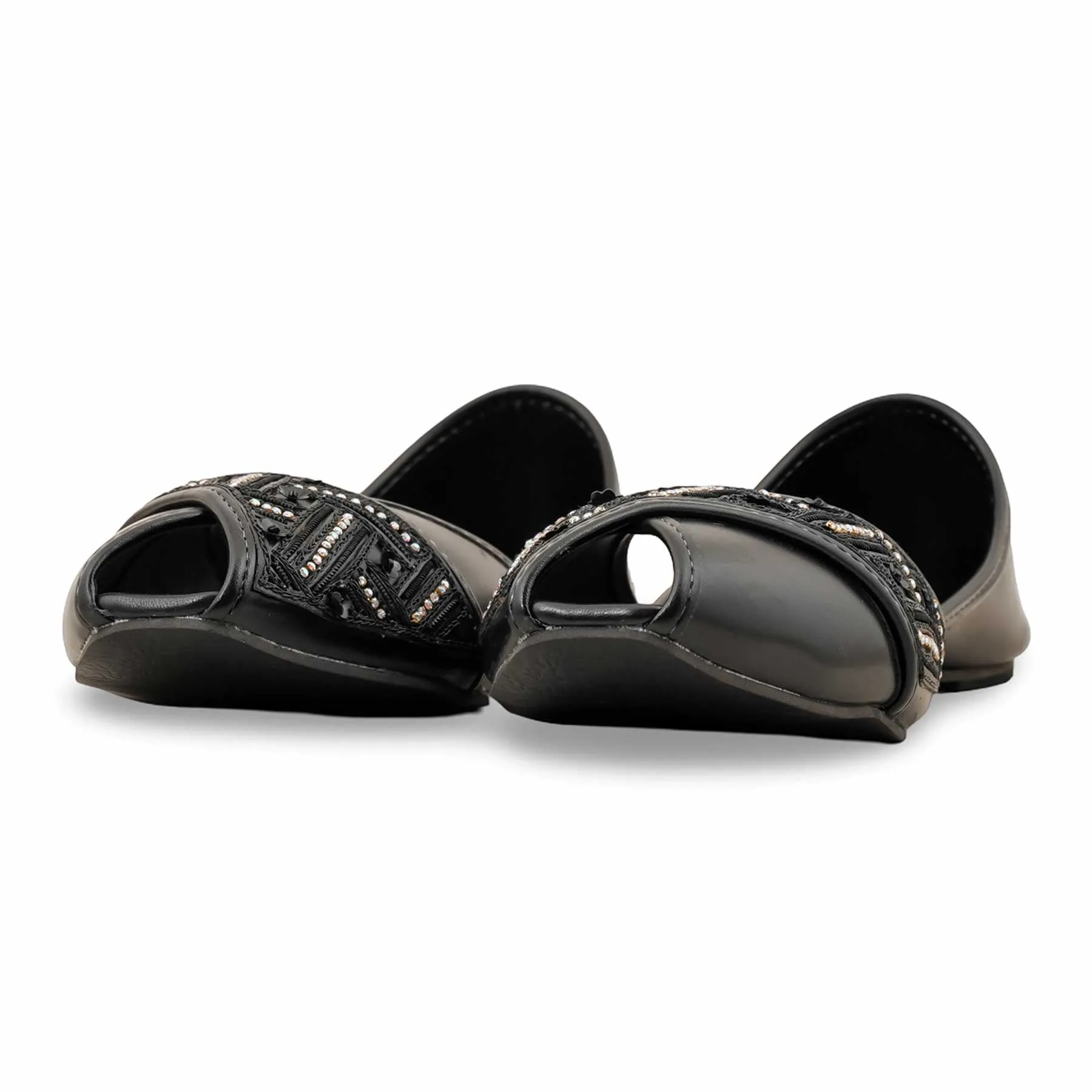 Black Fancy Khusa EC8564 Stylish Padding