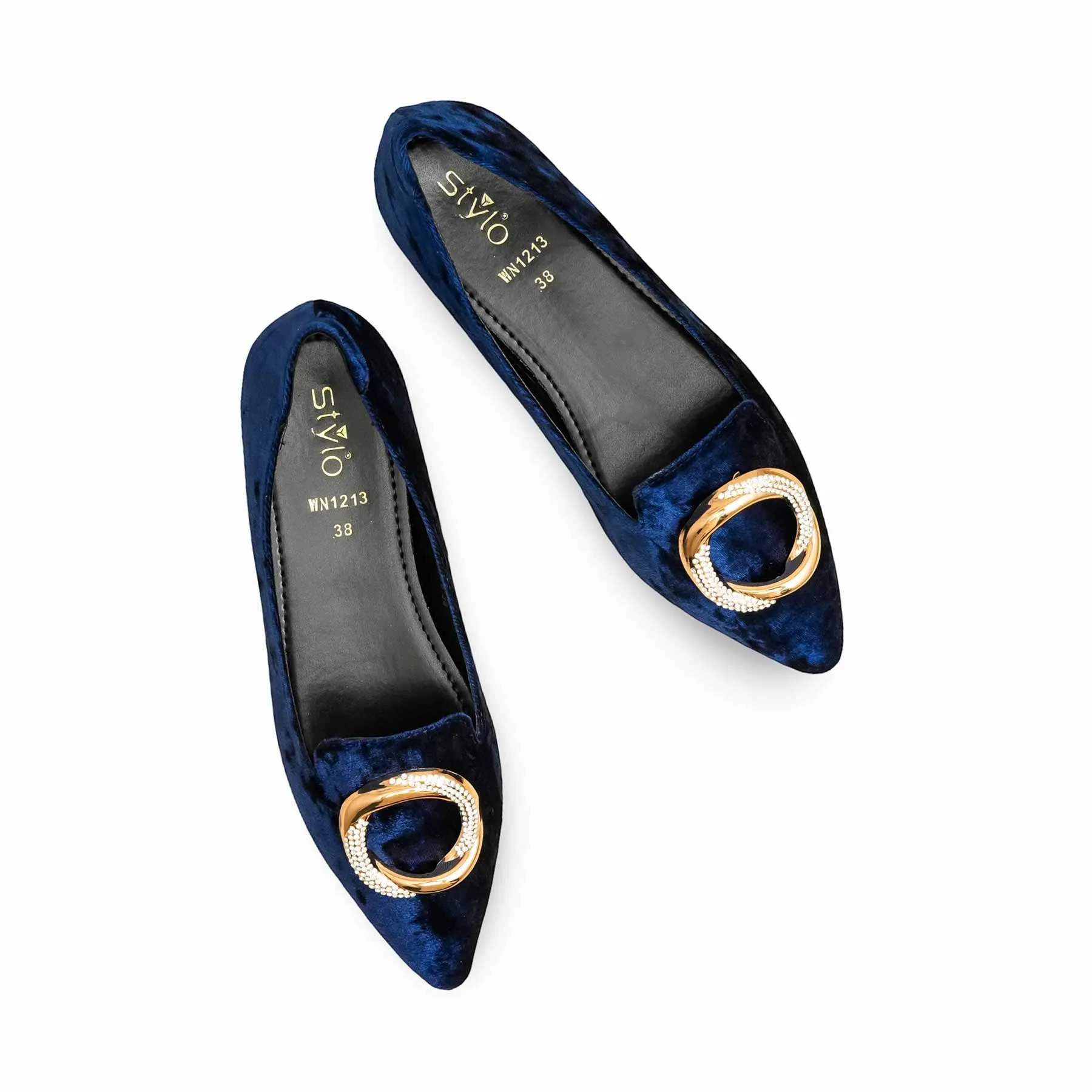 Navy Pumps WN1213 Show Style