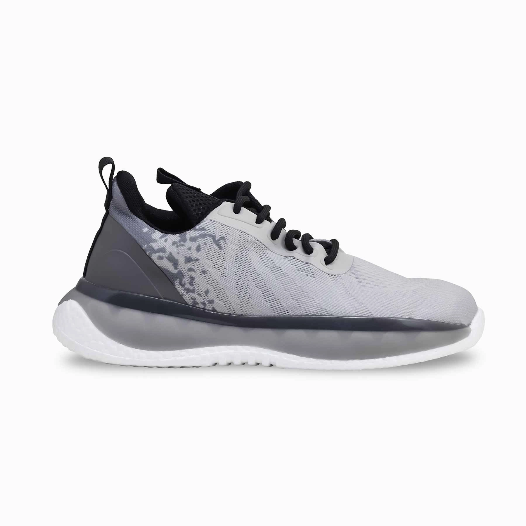 Grey Ladies Casual Sneaker AT7345 Flexible Cushioning