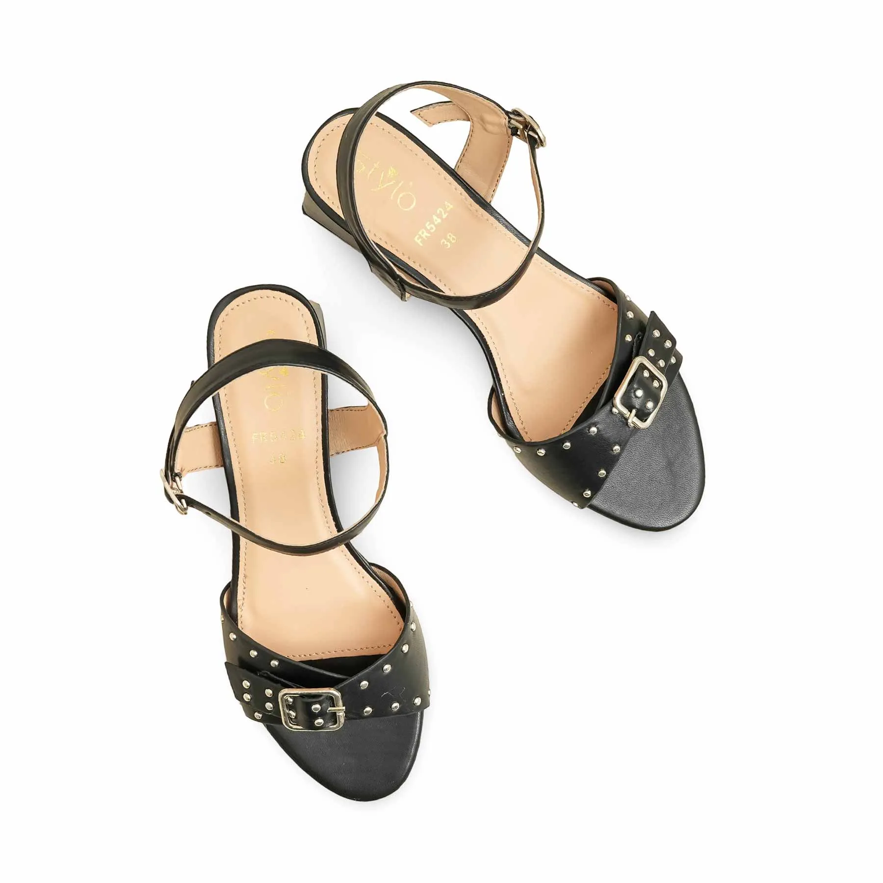 Black Formal Sandal For Women FR5424 Must Pick Pointed Heels