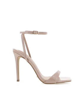 GLAM - LATTE PATENT Wedding Sandals