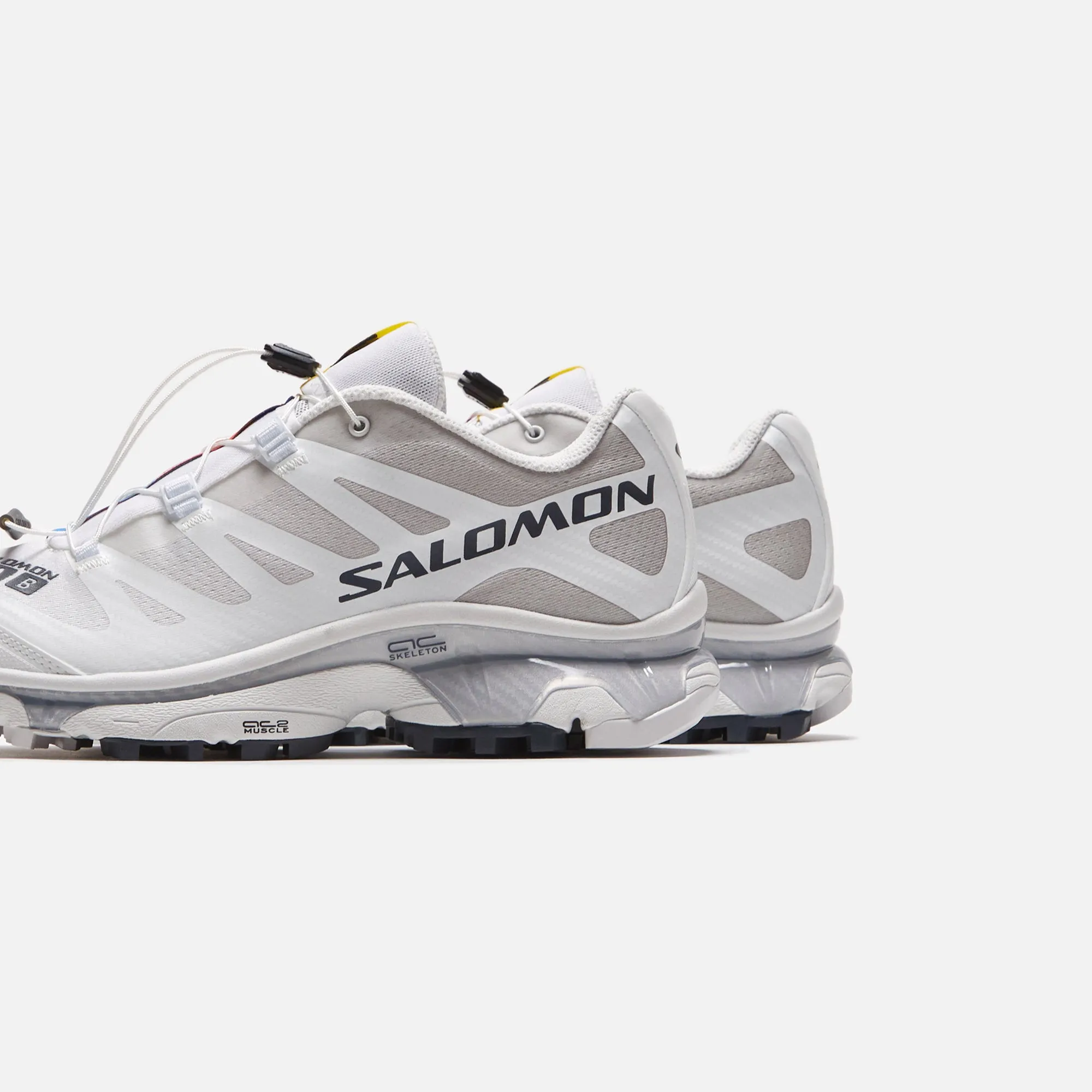 Tensile Weave Upper Travel Step Salomon XT-4 OG - White / Ebony / Lunar Rock