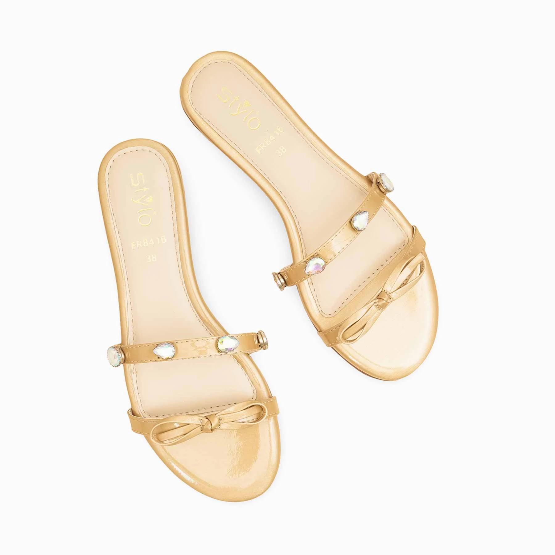 Golden Formal Women Slipper FR8416 Light Glow