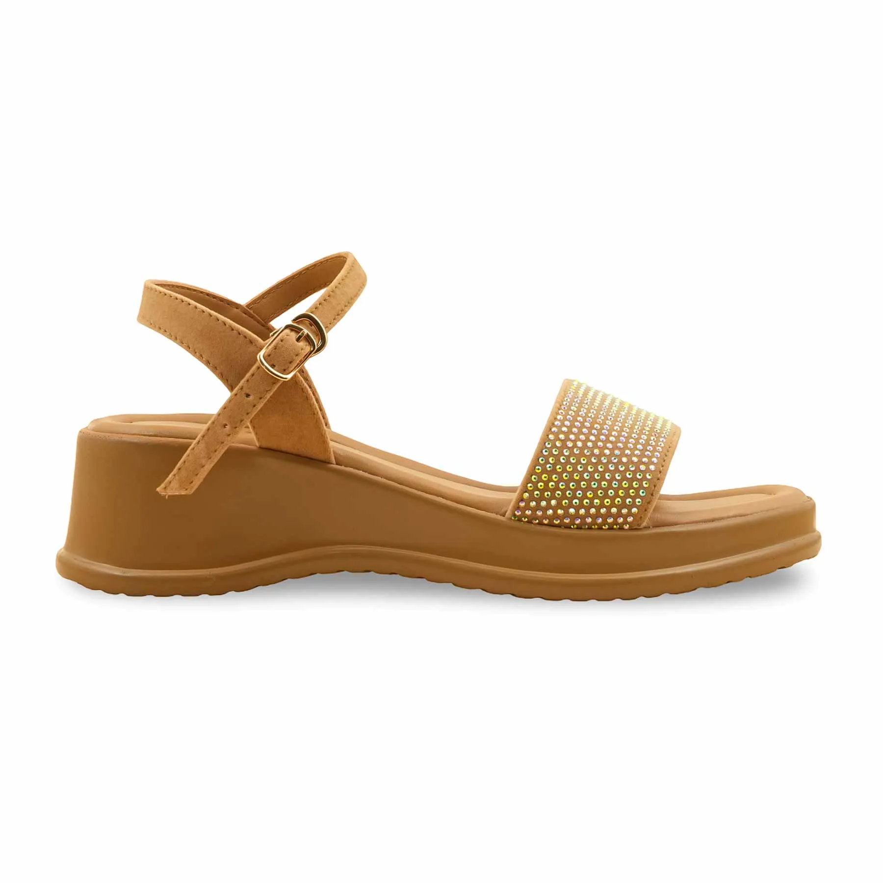 View Top Beige Formal Sandal PU0530