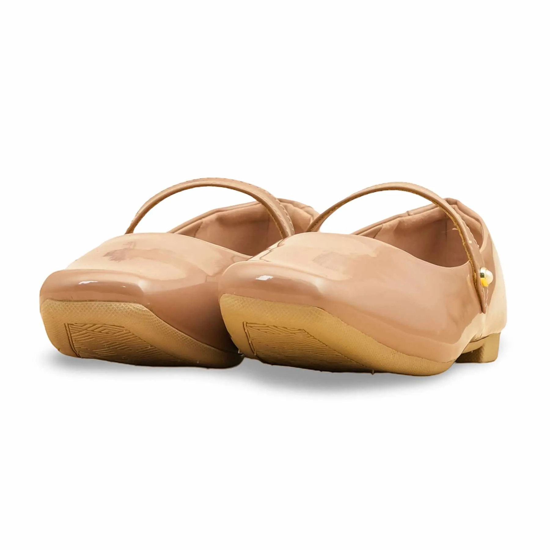 Country Glow Beige Pumps For Ladies WN1299