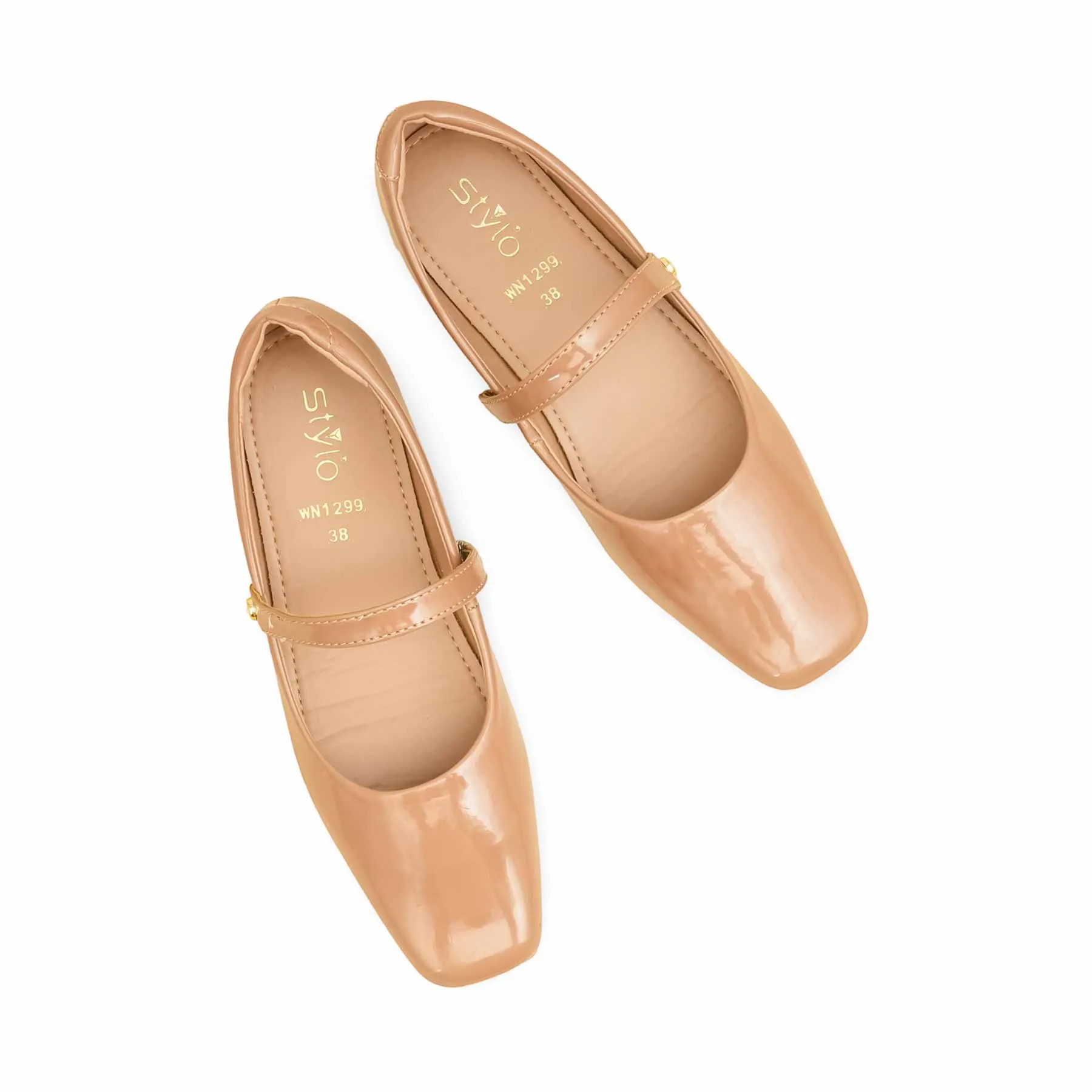 Beige Pumps For Ladies WN1299 Shore Walk Event Light