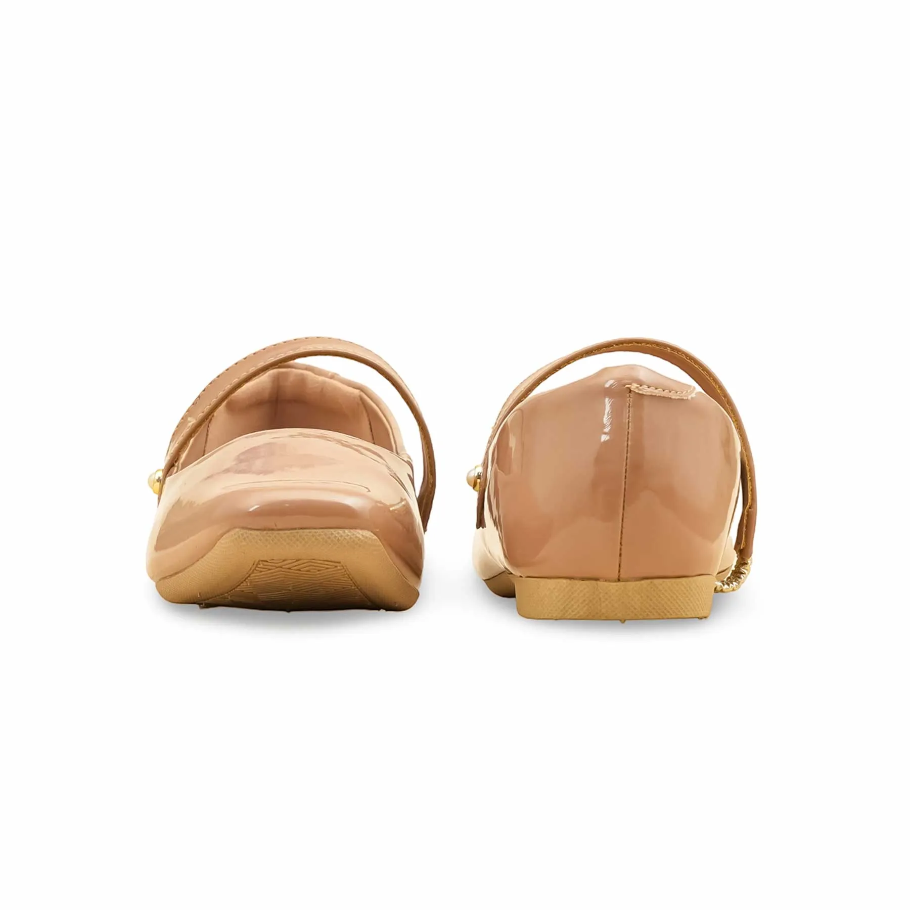 Leaf Fall Marina Glow Beige Pumps For Ladies WN1299