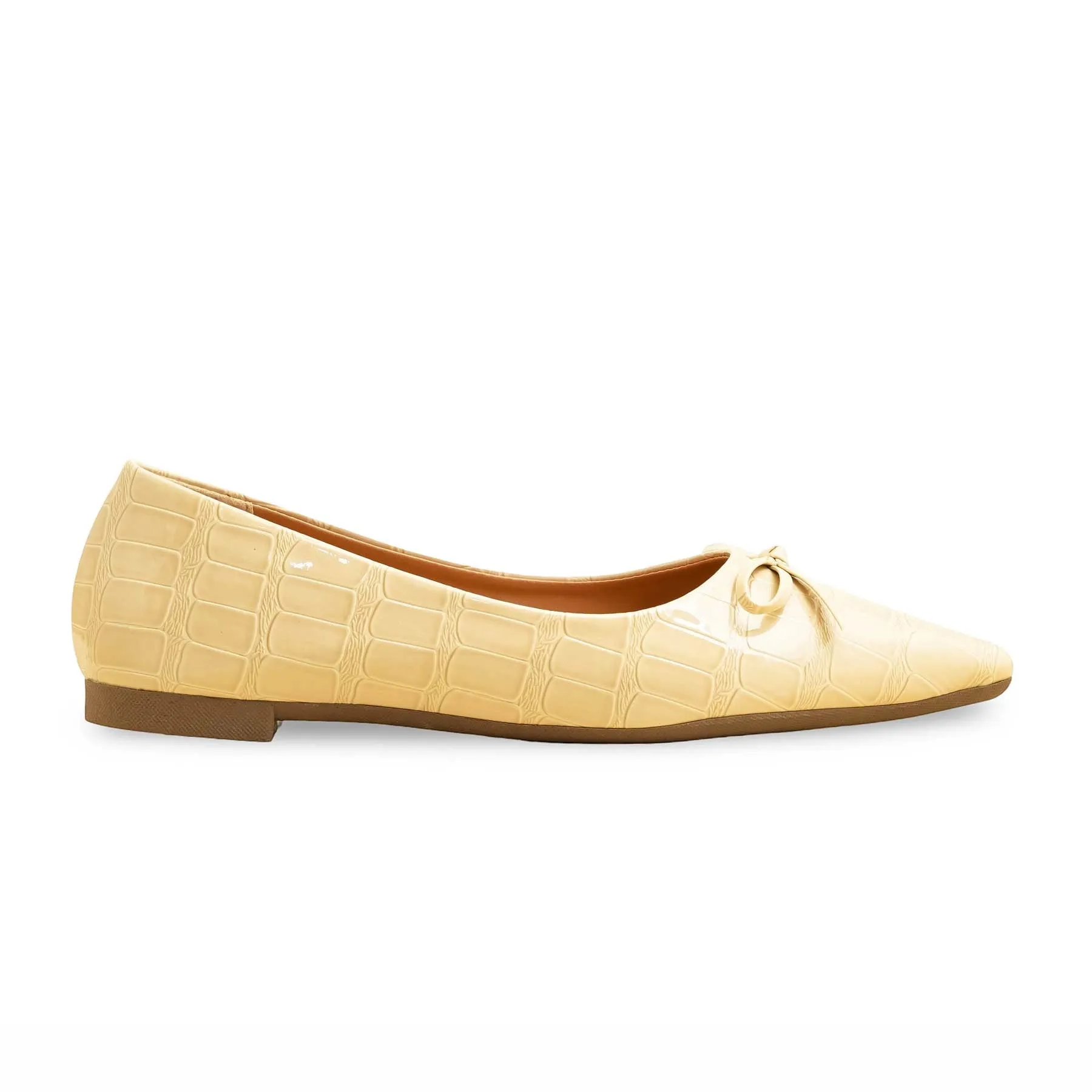 Beige Pumps WN1208 Lace Touch Durable Fit