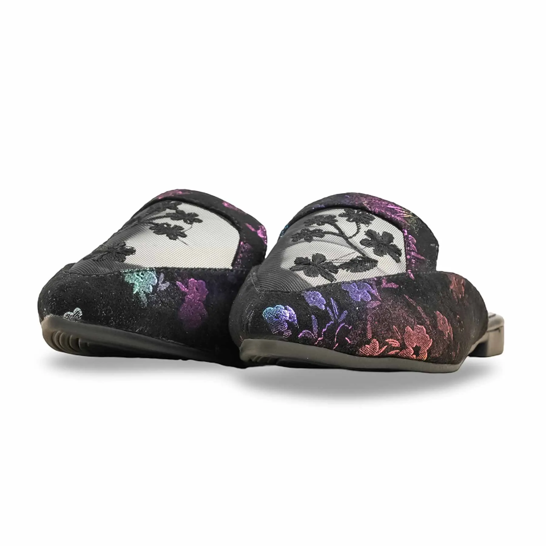 Designer Appeal Black Back Open For Women WN5431