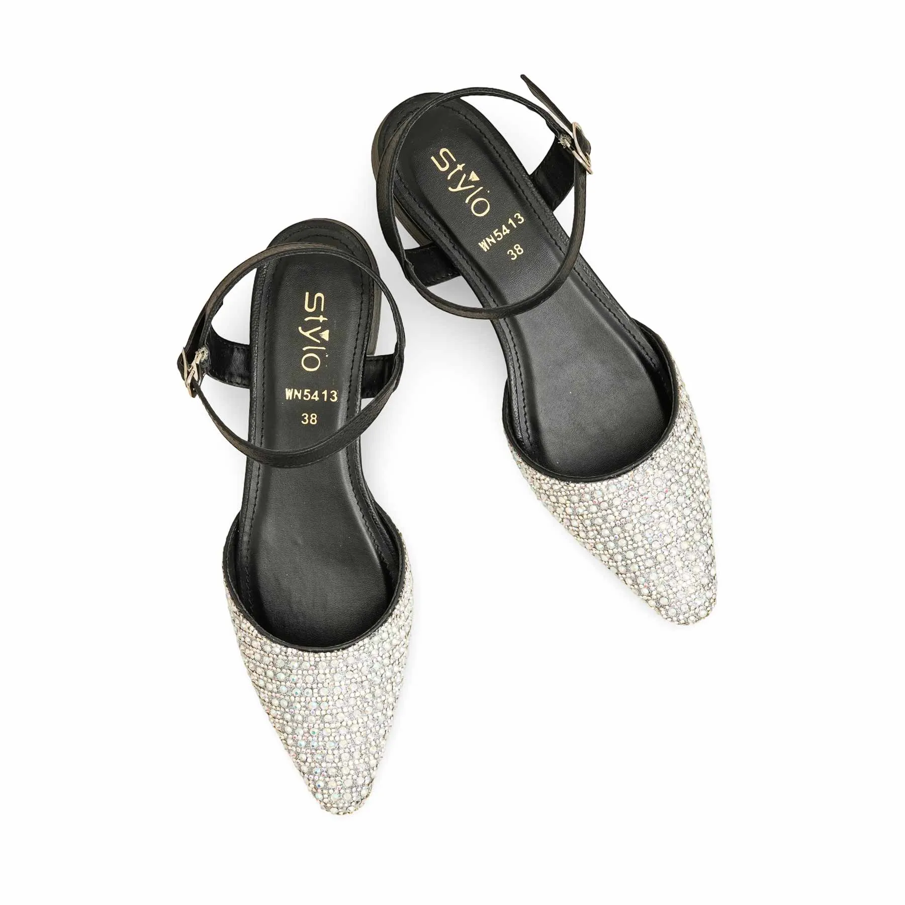 Black Back Open WN5413 Fashion Show