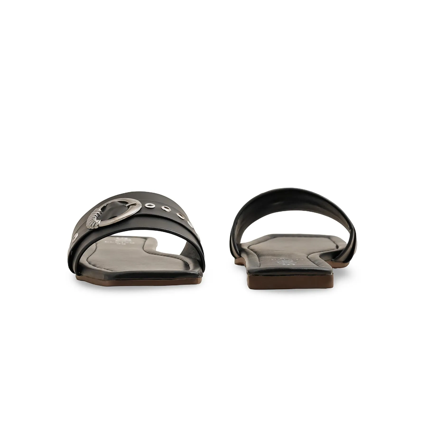 Black Casual Slipper CL2120 Fragrance Walk Cushioned Insole