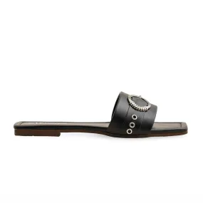 Black Casual Slipper CL2120 Soft Step
