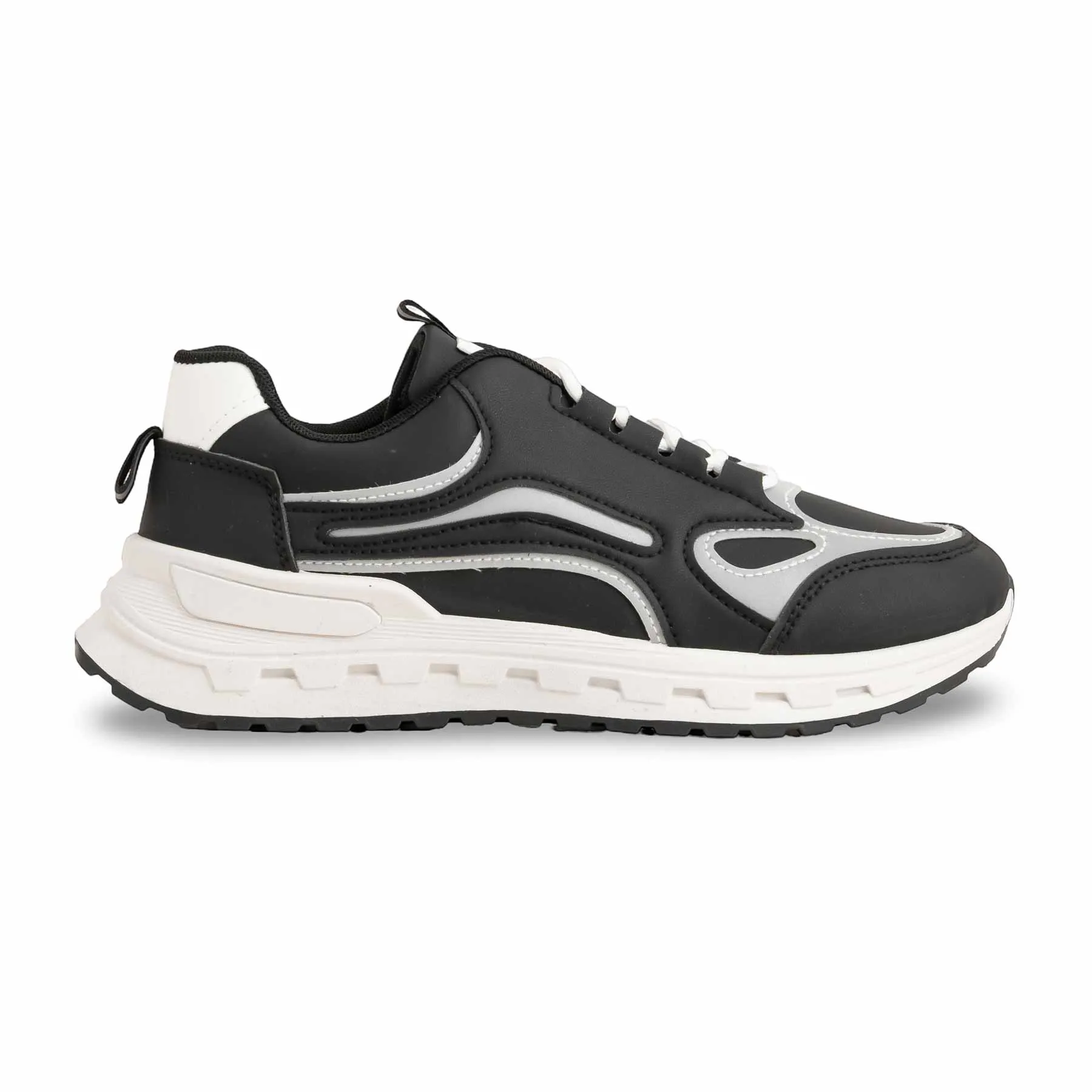 Black Casual Sneaker AT7383 Chill Walks foam padding