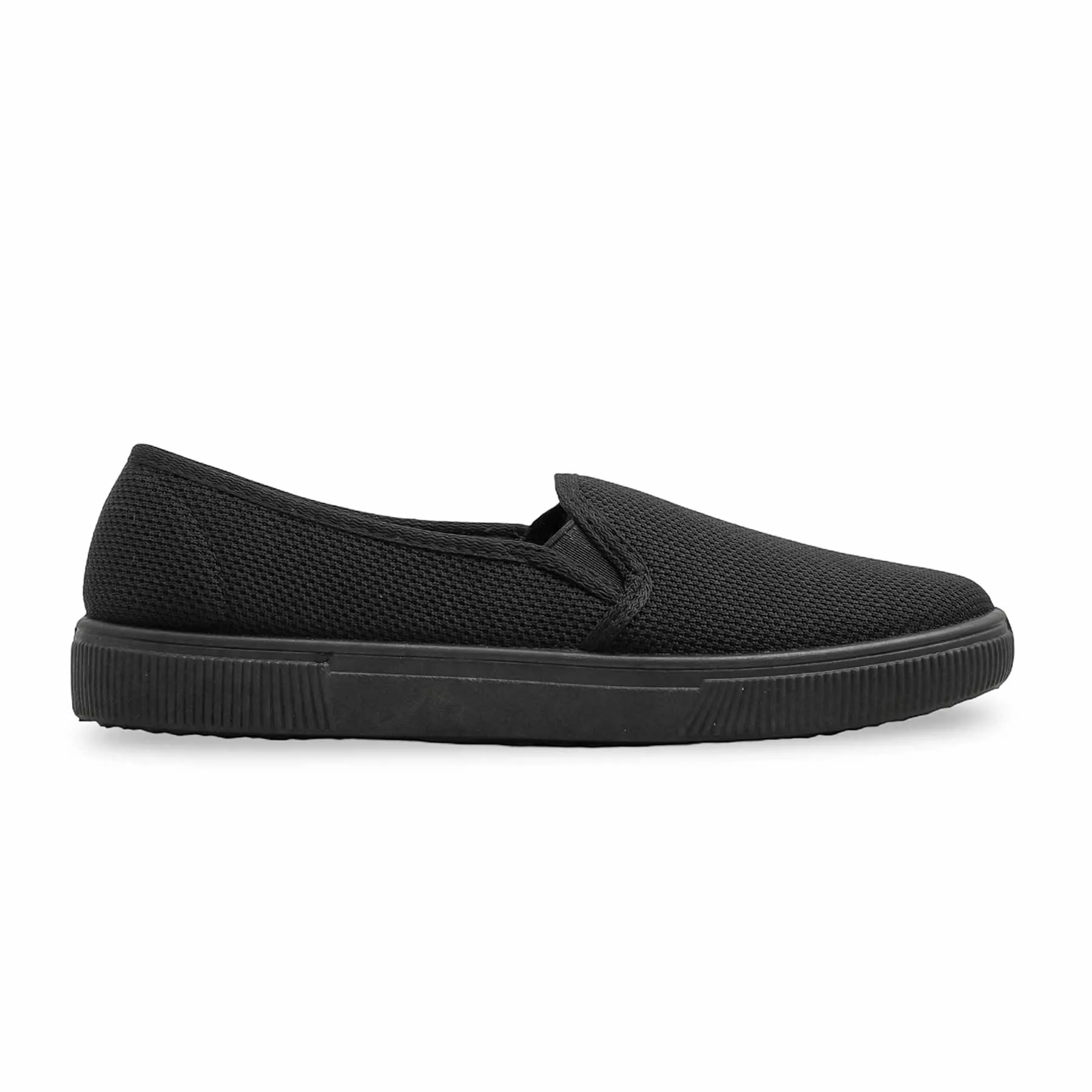 Black Casual Sneaker WN6193 Ultra Flexible Grooves