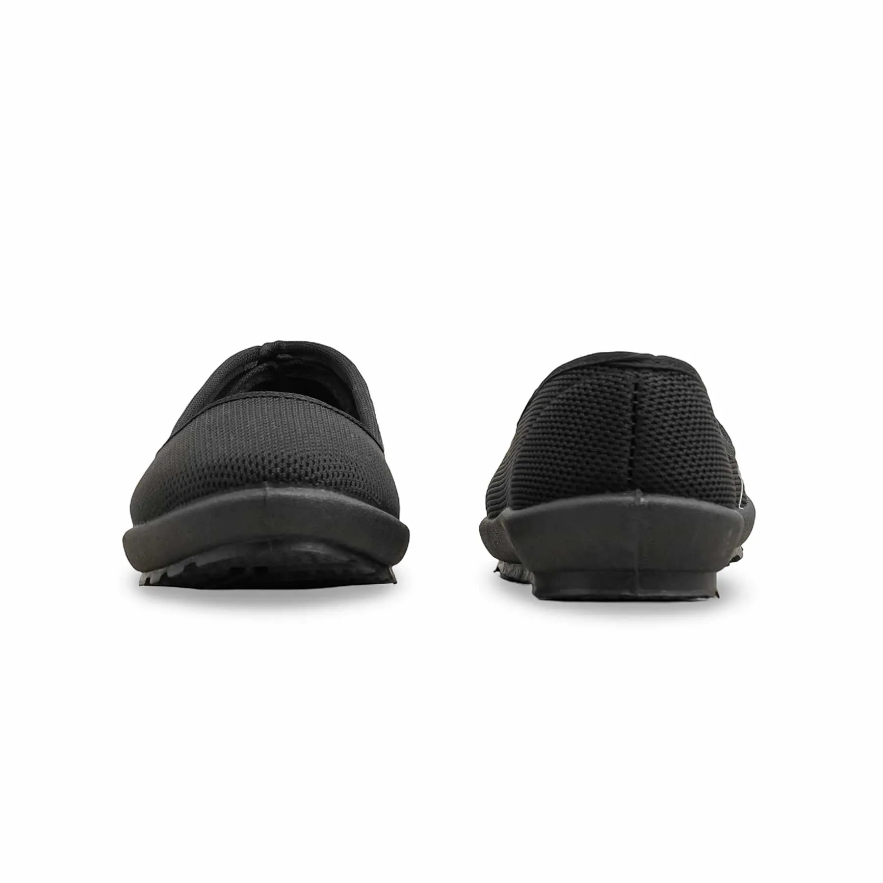 Black Casual Sneaker WN6194 Stitch Down Technique Stretch Loops