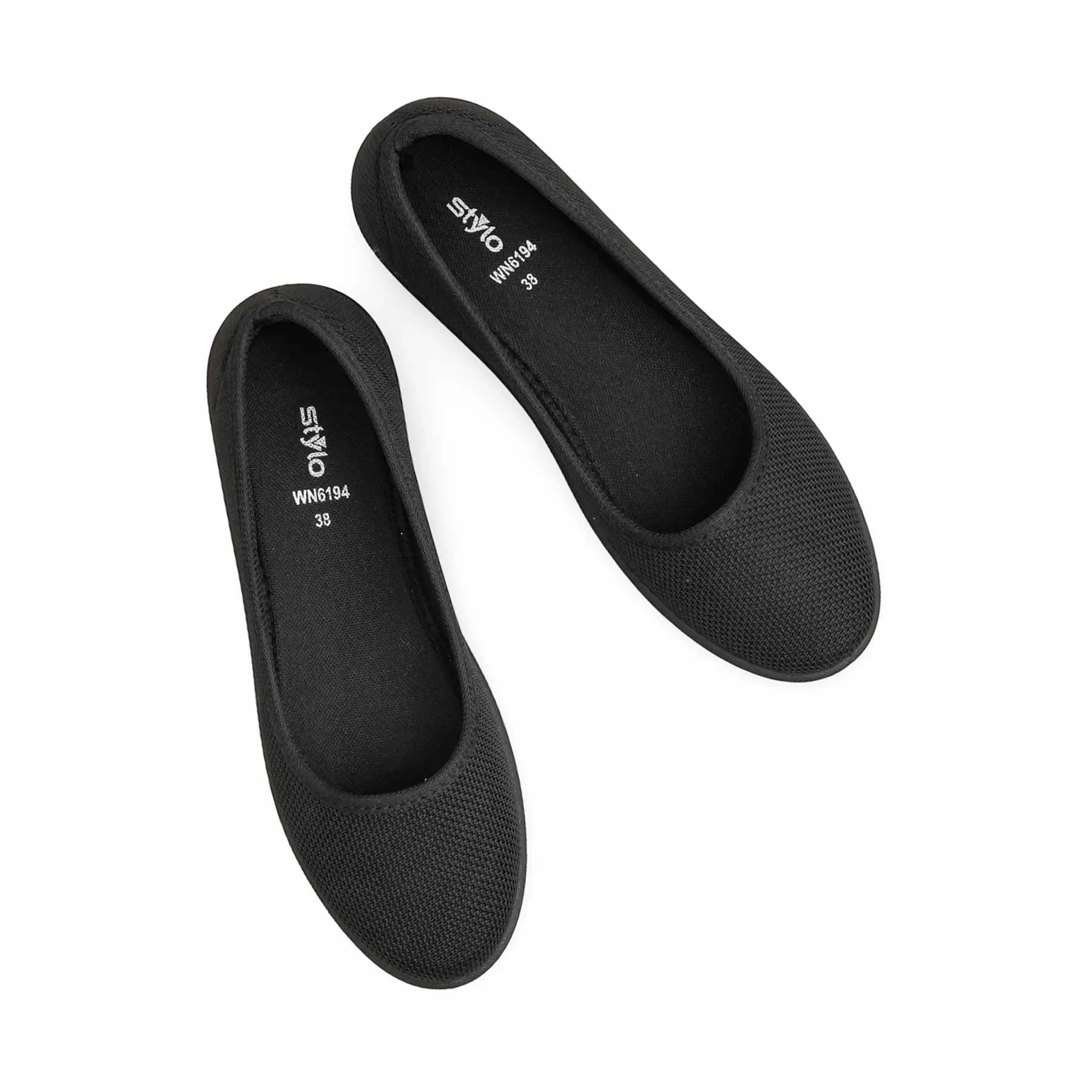 Sport Aesthetic Black Casual Sneaker WN6194