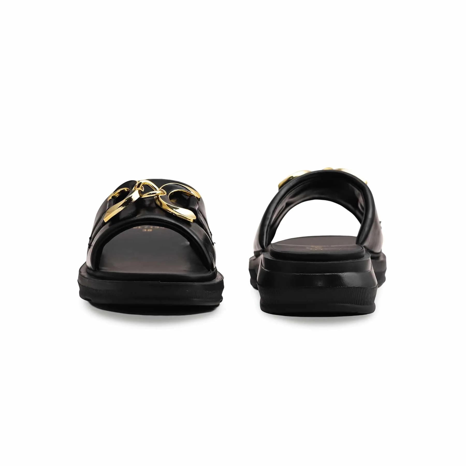 Black Casual Softy CL7199 Trendy Booties