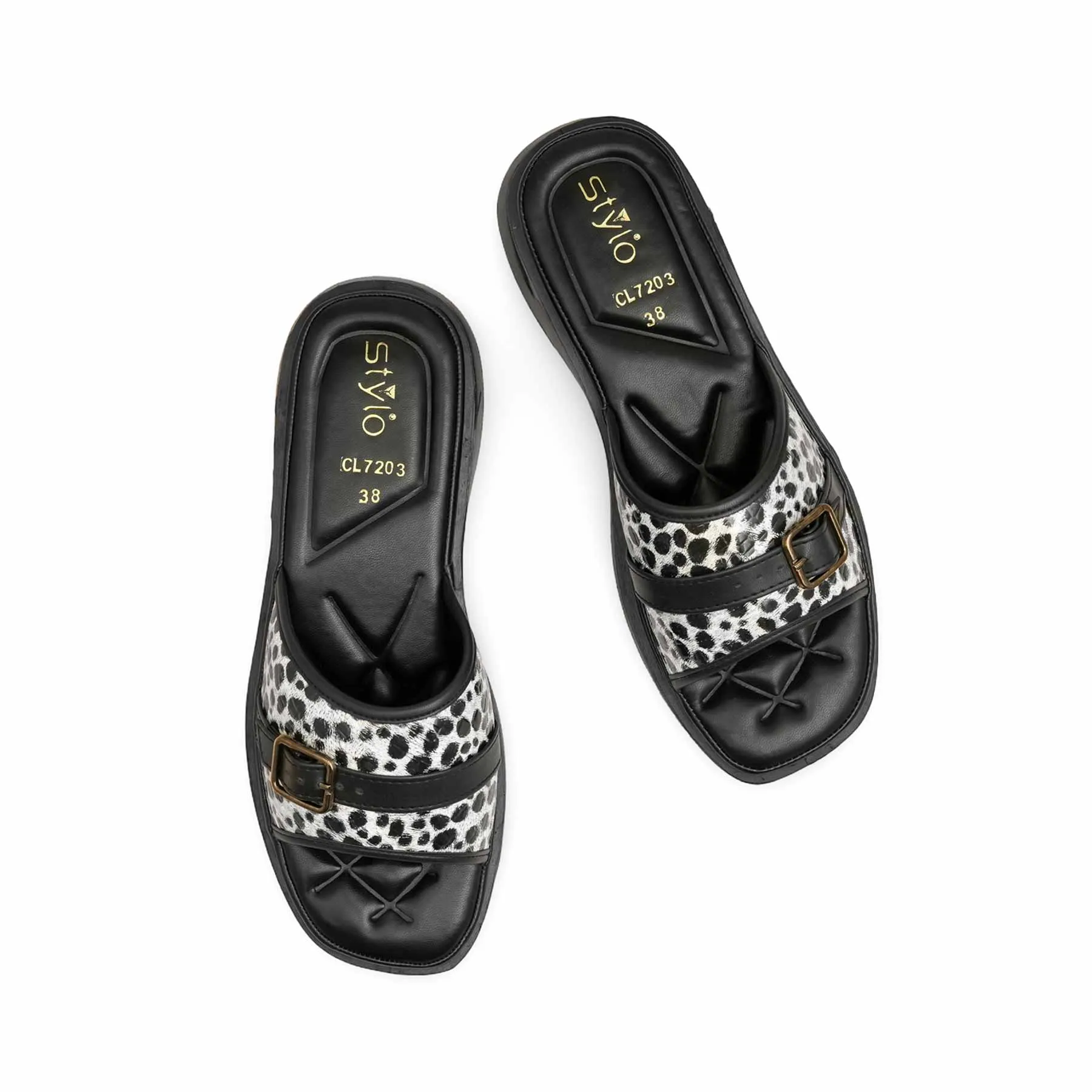 Black Casual Women Softy CL7203 swimmers - specific functions Foot Style