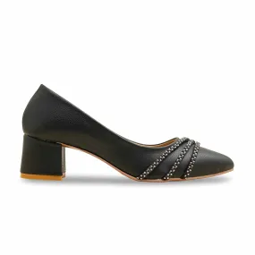 Black Court Shoes For Ladies WN7494 Iconic Style french chic