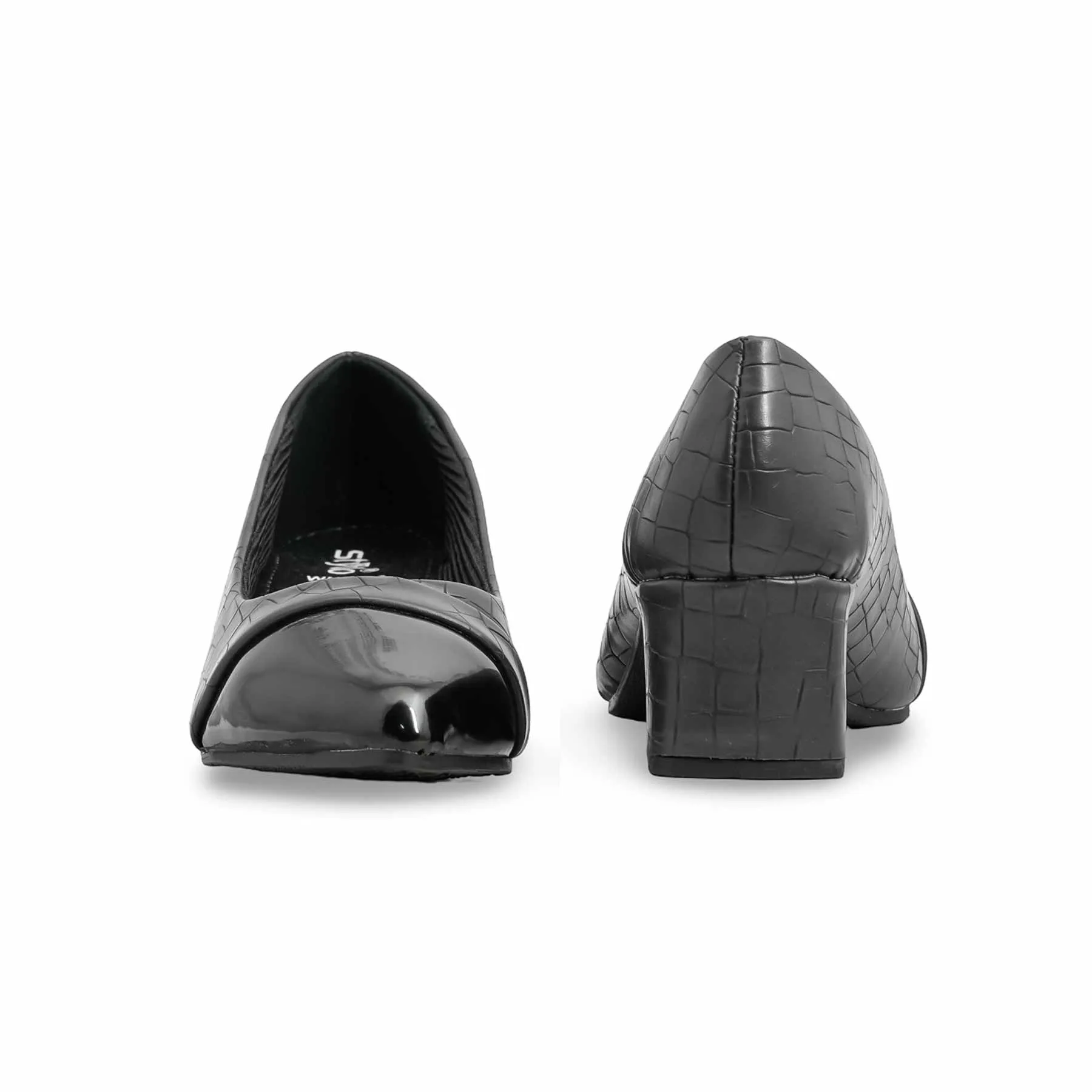 Black Court Shoes WN7498 Birthday Bash