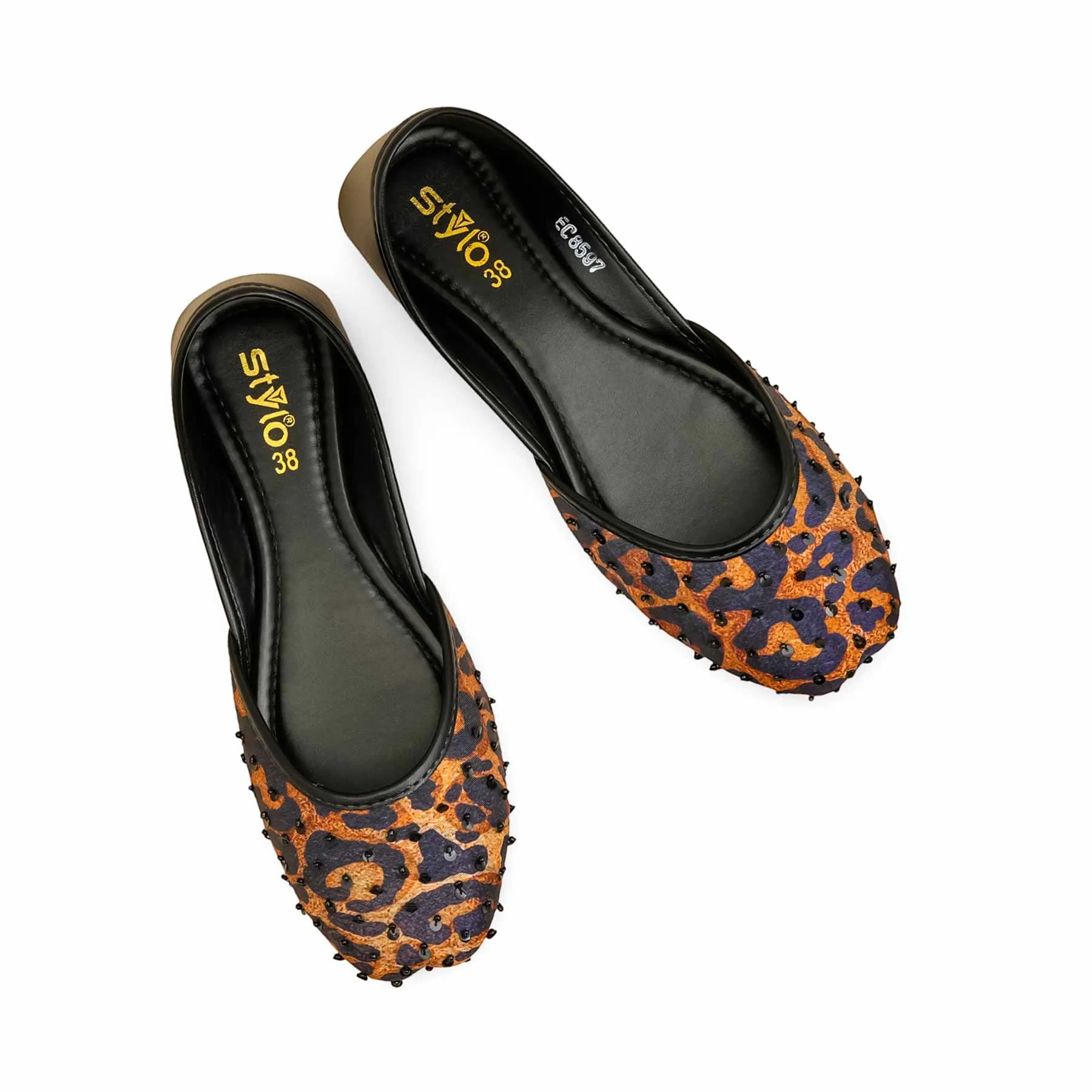 toddlers Black Ethnic Khusa For Ladies EC8597